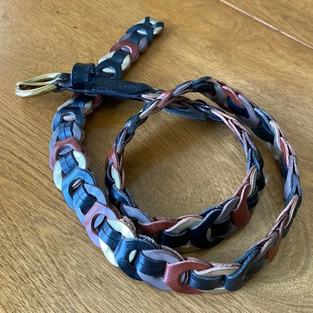 Multi colored Fossil belt
